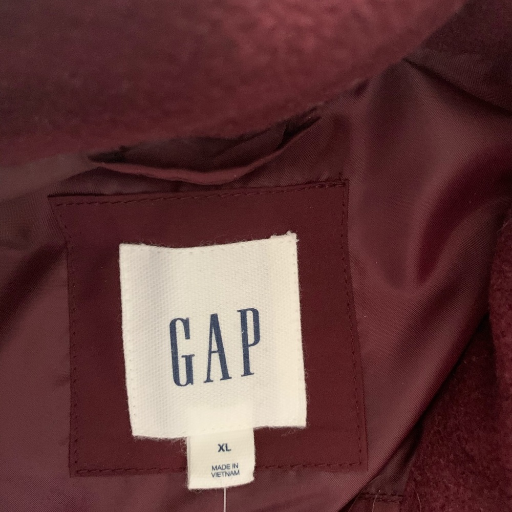 Men’s Gap Maroon Vest NWT XL - Picture 3 of 3